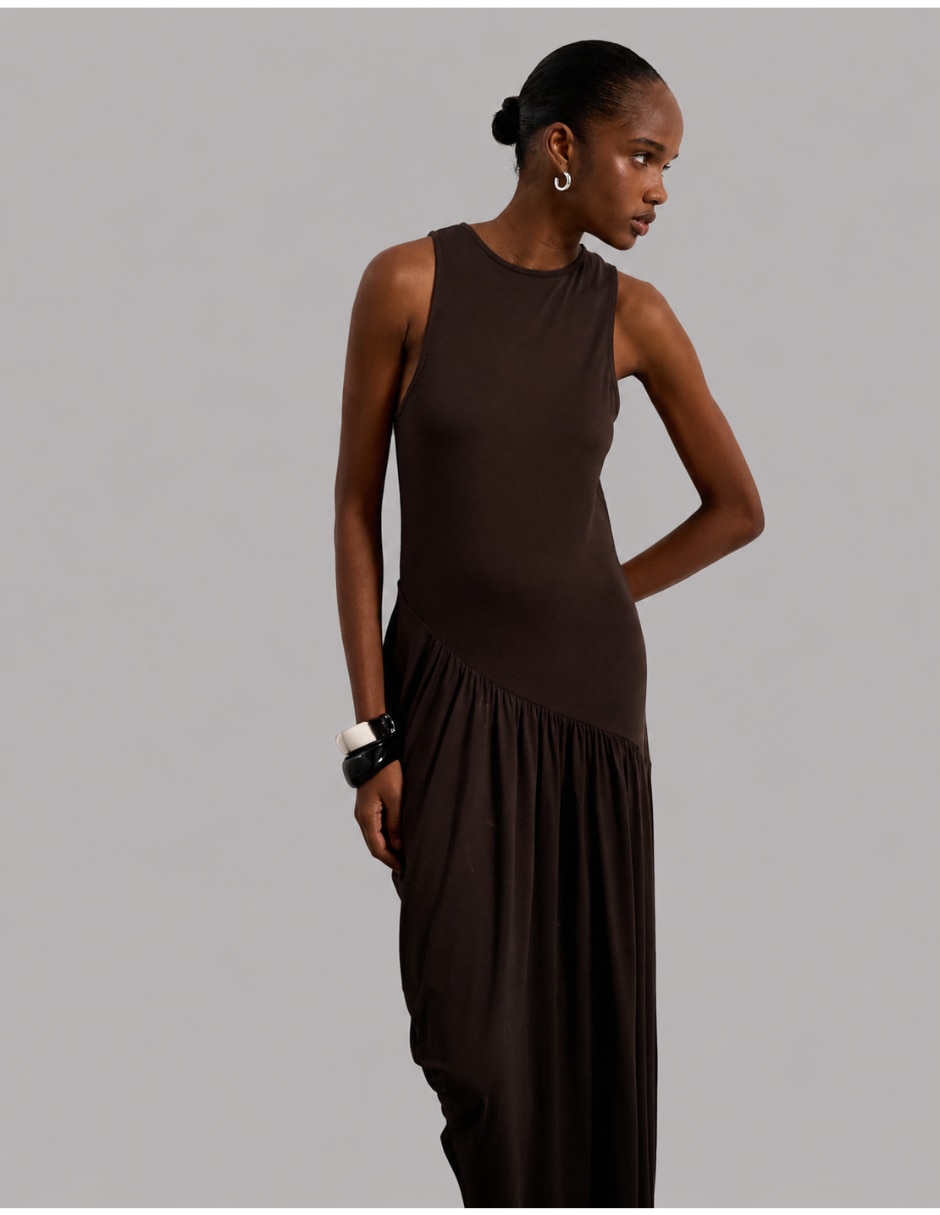 Vestido maxi casual para mujer